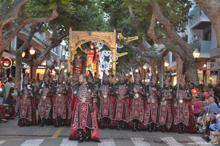 Desfile de Gala Guerrers Hospitalaris - Escolta del capitán