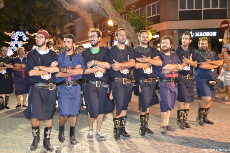 Retreta Moros y Cristianos Dénia - Filà Cavellers