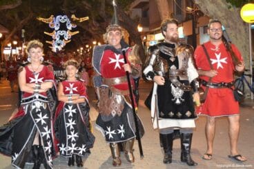 Retreta Moros y Cristianos Dénia – Filà Guerrers Hospitalaris