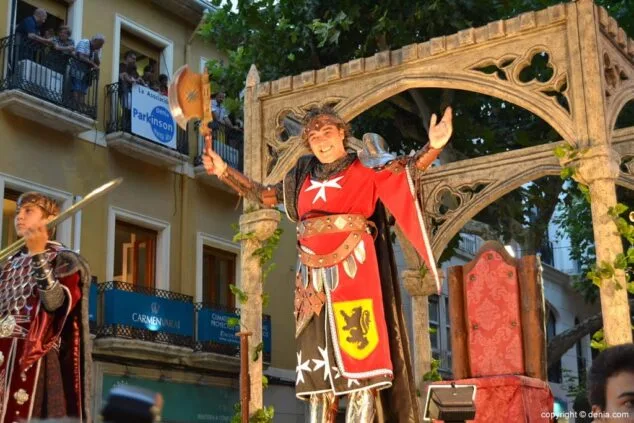 51 Desfile de Gala Guerrers Hospitalaris Escolta del capitán