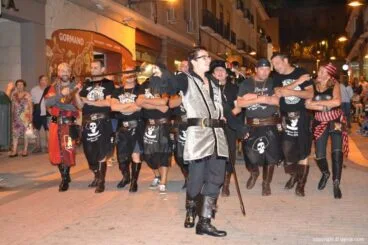 Retreta final Moros y Cristianos Dénia 2014 – Filà Marins Corsaris