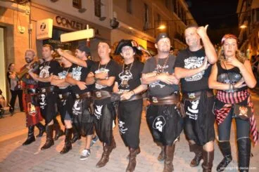 Retreta final Moros y Cristianos Dénia 2014 – Filà Marins Corsaris