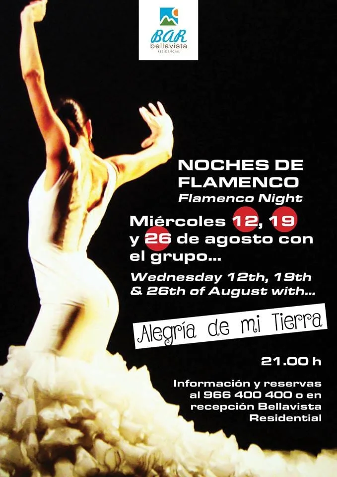 Alegría de mi Tierra actuaciones