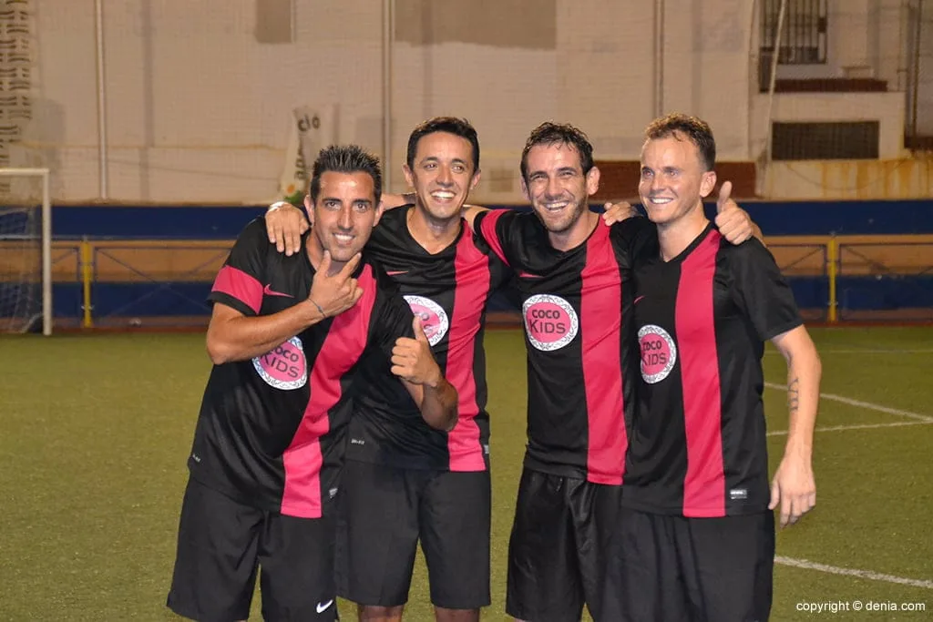 Alegría entre los campeones