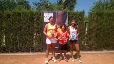 Andrea Redondo, Joan Torres e Inés Rodríguez