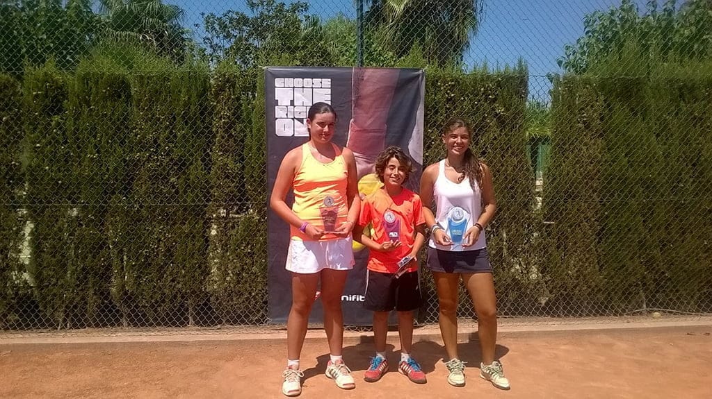 Andrea Redondo, Joan Torres e Inés Rodríguez