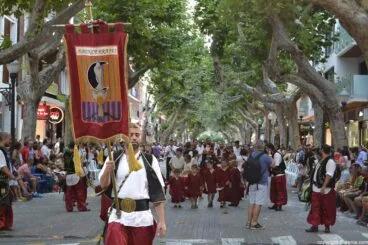 Banderín de la filá Abencerrajes