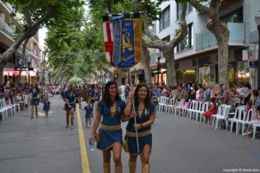 Banderín de la filá Almogavers