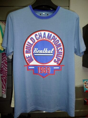 Camiseta azul Renthal