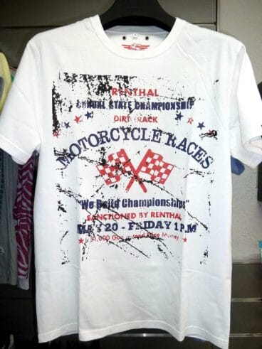 Camiseta blanca Renthal