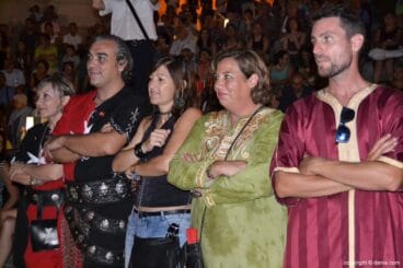 Cargos de Moros y Cristianos 2015 en el concierto de bandas