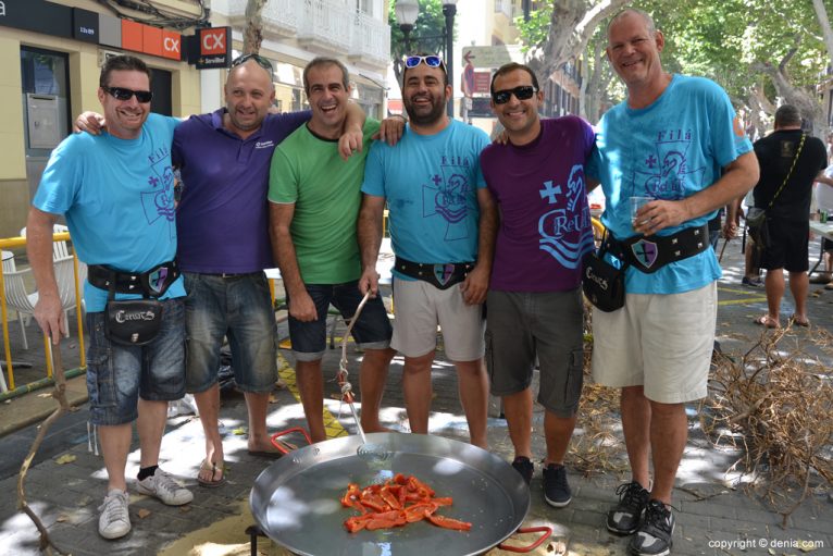 Concurso de paellas de Sant Roc - Filà Creuats