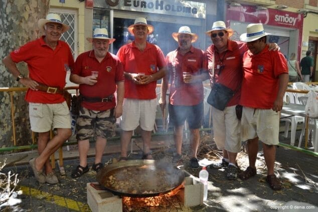 Concurso de paellas de Sant Roc Filà Mozárabes