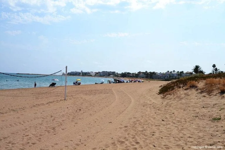 Dunas playa Els Molins