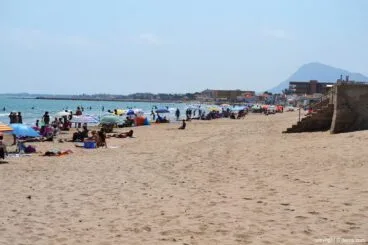 El Montgó desde Les Deveses