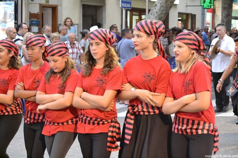 Escuadra de niñas de Piratas Berberiscas 2