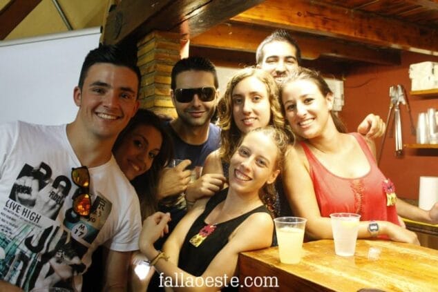 Fiesta del primer premio en el Oeste