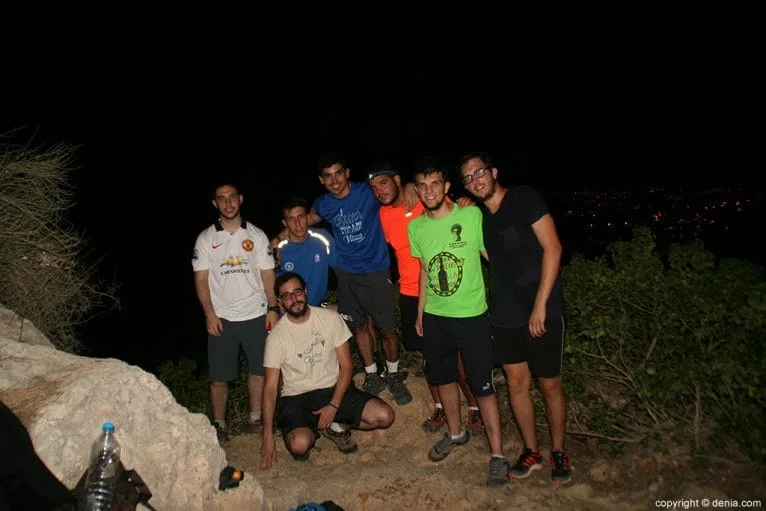 Foto del grupo arriba
