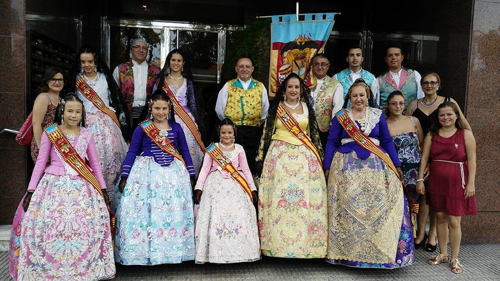 Las Falleras Mayores de Dénia tuvieron una amplia agenda de actos 1 La Junta Local Fallera En Elche