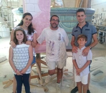 La falla Saladar con José Sanchis