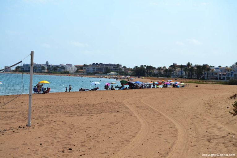 La playa Els Molins