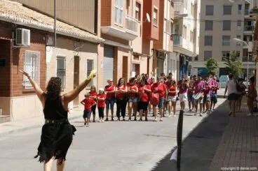 Las distintas filás visitan a los capitanes 5