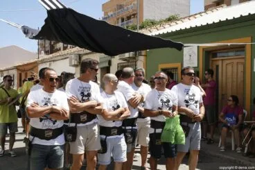 Las distintas filás visitan a los capitanes 8