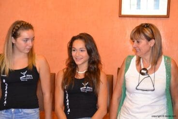 Laura Crespo hizo de portavoz de las chicas