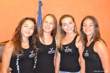 Laura, Inga, Lourdes y Ga.la