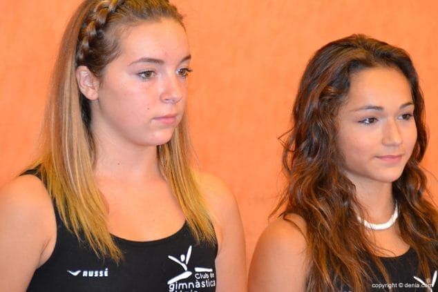 Lourde Miralles y Laura Crespo