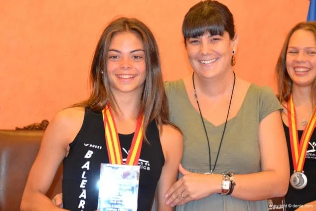 Mariám Tamarit con Gal
