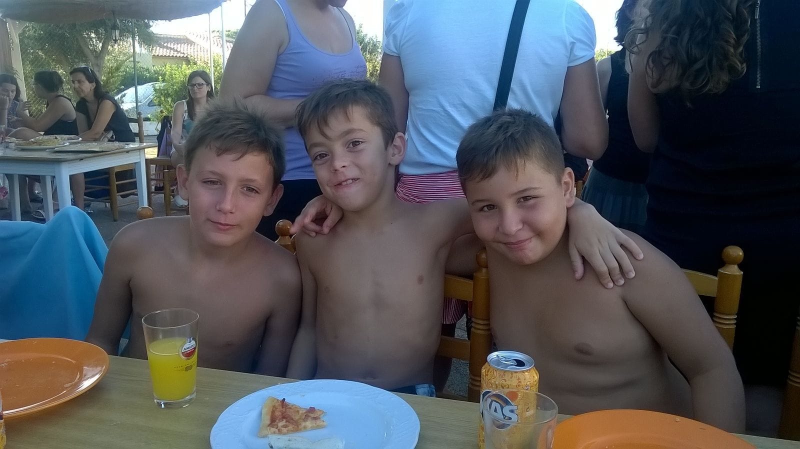 Merienda de las falleras mayores de Dénia