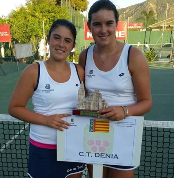 Neus Ramos junto a Andrea Redondo