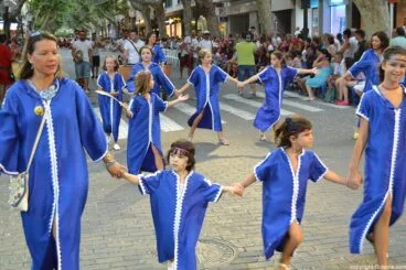 Niñas de la filá Amazigh