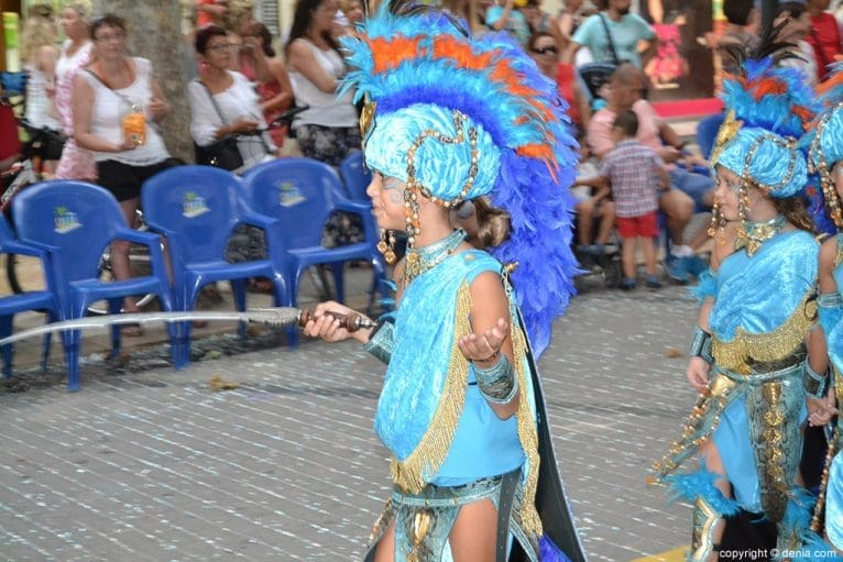 Niños de la filá Alkamar