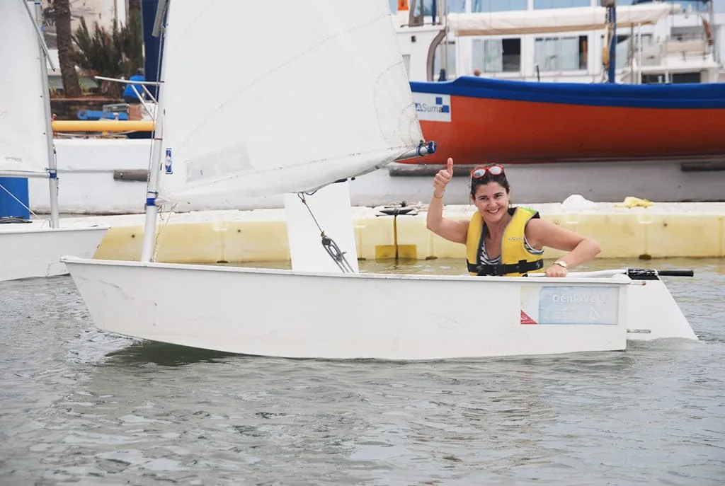 Participante en la regata de Veteranos
