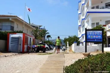Pasarela de acceso Les Deveses