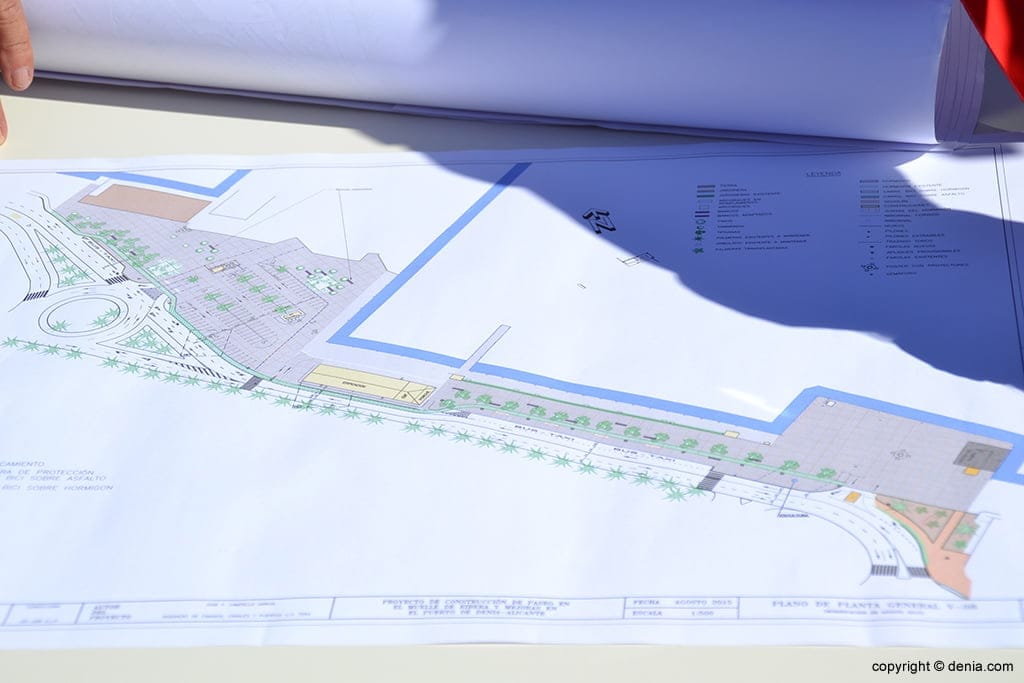 Planos de la remodelación del puerto