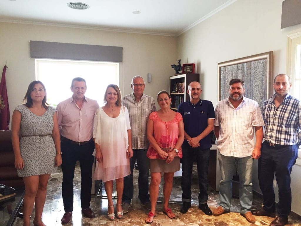 Reunión de CEDMA con el alcalde de Dénia