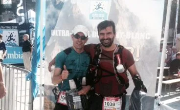 Ricard Pérez junto a otro particpante