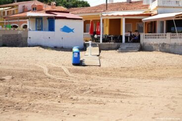 Terrazas en la playa Els Molins