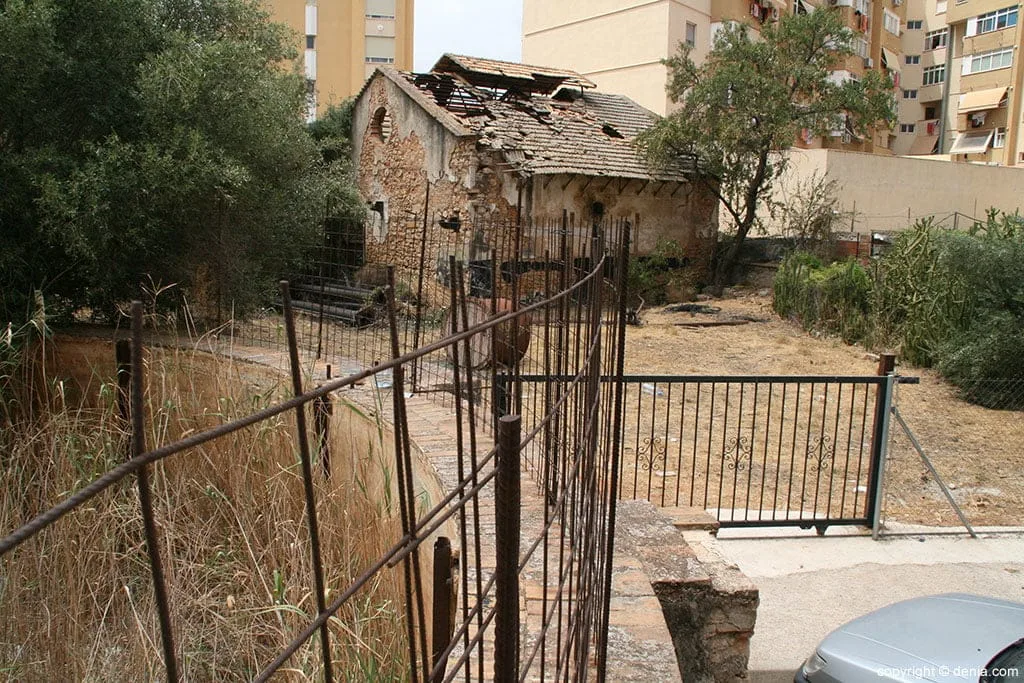 Toda la fábrica, hoy abandonada