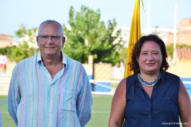 Vicent Grimalt con Gema Estrela