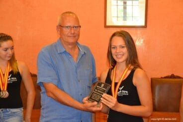 Vicent Grimalt con Inga