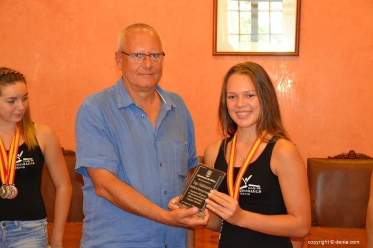 Vicent Grimalt con Inga