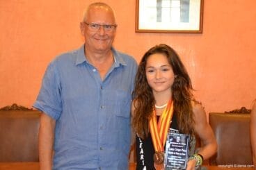 Vicent Grimalt con Laura Crespo