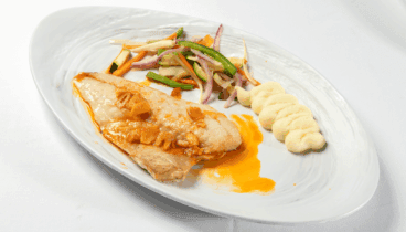 Deliciosos platos de pescado de la lonja de Dénia