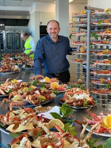 Mariscada en Restaurante Balandros