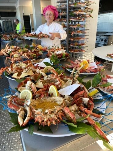 Marisco en Restaurante Balandros