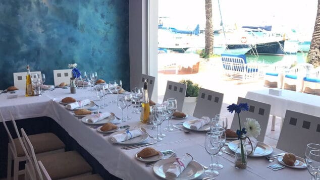 mesas restaurante balandros